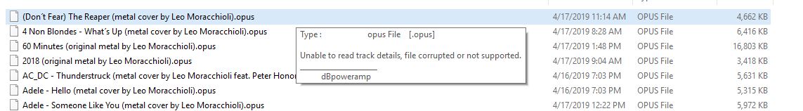 Opus Codec On 64 Bit Windows 10 Pro